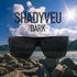 ShadyVEU Oversized Super Dark Lens Square Sunglasses Flat Top Large Black Out Shades for Migraines, Light Sensitivity...