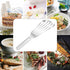 KSENDALO Thin Fish Spatula Stainless Steel -Flexible Slotted Egg Flipper with Angled Blade & Comfortable Hollow Grip, Metal Turner for Fish Egg Om...