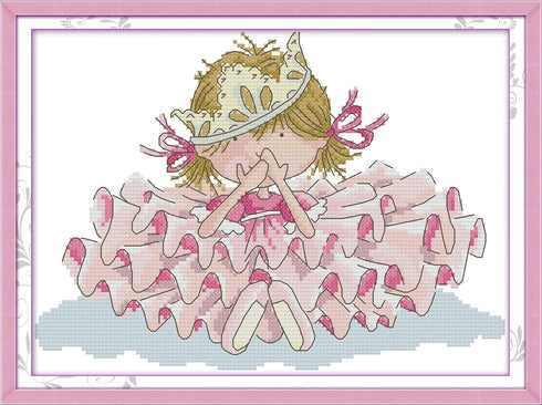 CROSSDECOR Counted Cross Stitch Kit for Adults?11CT Stamped Patterns Easy Cross Stitching Embroidery Needlework Kit for Entrance Livingroom Bedroo...