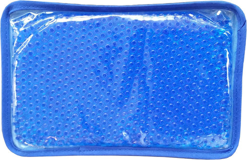 Gel Ice Pack and Microwave Heating Pad For Muscle Pain Relief. Heat Packs Or Cold Therapy Ice Pack With Cloth Backing. Cold Pack For Back Pain, Mi...