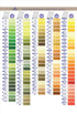 DMC COLORCRD Needlework Threads 12-Page Printed Color Card...