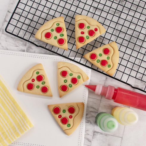 Pizza cookie cutter, 1 piece - Bakerlogy...
