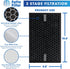 Fette Filter - HRFSC1 Activated Carbon Filter Compatible with Honeywell Filter S HRFSC1 for Honeywell HPA3000 PowerPlus and HPA5000 Insight Series...
