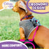 Dog Leash Retractable,Sturdy, Heavy-Duty, Tangle-Free, Soft,Anti-Slip Handle & Easy One Hand Brake for Puppy, Small, Medium, Large Breeds Dogs (Pi...