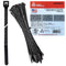 Bar Lok 11” Zip Ties – 100 Pieces, Black – Made in America – Weather, UV & Impact Resistant Plastic Cable Ties for Binding Bundling & Organizing W...