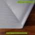 Kitchen Shelf Liner Drawer Liners, Non-Adhesive Refrigerator Liners Waterproof Fridge Mats with Strong Durable Kitchen Cabinets Mat for Drawers, S...