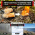 Fire Plugs (50) Waterproof Fire Starter for Campfires, Emergencies, Survival, Fire Pits, Grills | 5+ Minute Burn | All Natural | Made in North Ame...