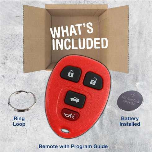 KeylessOption Key Fob Replacement for 2005 2006 2007 2008 2009 2010 2011 2012 Buick Lacrosse Chevrolet Chevy Cobalt Malibu Pontiac G5 G6 Grand Pri...