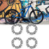 X AUTOHAUX 4pcs 25mm x 7 Ball Bearing Cages Crank Bearings Rear Wheel Bearing Retainer for Bicycle...