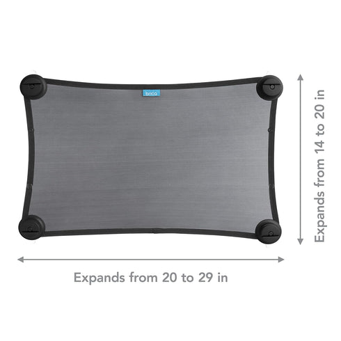 Munchkin® Brica® Stretch to Fit™ Car Window Sun Shade, Helps Block UVA/UVB Rays...