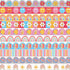 80Ft Groovy Bulletin Board Borders Boho Smile Rainbow Daisy Sun Retro Floral Pink Hippie Trim Boarders Bulletin Board Stickers for Classroom Offic...