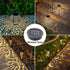 AA 600Mah Solar Lantern Top Replacement for Outdoor Solar Lantern Lights Waterproof, Warm White Glow (Round Solar Panel)...