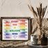 Posterizer 1 pcs-Everyone is welcome here-Rainbow color quote-Gay & LGBTQ Art-Watercolor Art-Gift for Teachers-School and classroom art- UNFRAMED ...