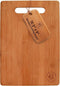 Bamboo Cutting Board, Wooden Kitchen Chopping Board for Food Prep, Chopping, Carving Meat, Fruits Vegetables, 12.5" x 9"...