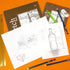 BAZIC Sketch Pad 50 Sheet 6" X 8", Top Bound Spiral Sketchbook Drawing Pads, Sketching Paper Coloring Book for Artist School, 2-Pack...