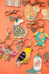 Karma Gifts, Womens Enamel Keychains, Mushroom 2”x2.75”...
