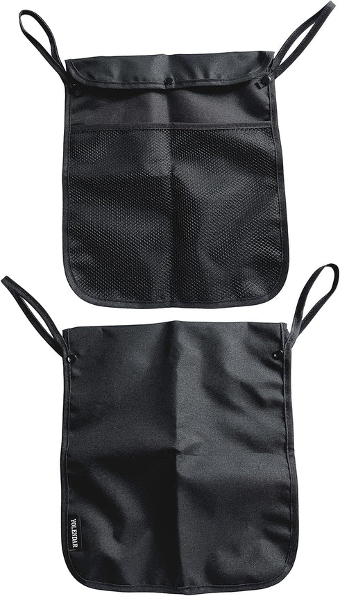 Baby Stroller Organizer,Black,Umbrella stroller organizer,Extra pockets to store snacks/wipes items,Holds water bottles, toddler sweat shirt etc (...
