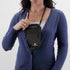 eagle creek TRAVEL GEAR Women's Undercover Silk Neck Wallet, Black, One Size...