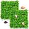 2 PCS Hermit Crab Climbing Toys Faux Grass Mat 10 x 10 Inch Fake Turf Hermit Crab Climbing Wall Fish Tank Artificial Plant Decorations Hermit Crab...