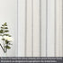 DriftAway Farmhouse Vertical Striped Linen Blend Valances for Windows 18 Inch Blackout Kichen Curtain Valance for Living Room Country Vintage Line...