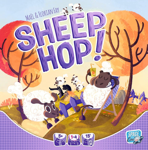 Space Cow Sheep Hop Board Game | Cooperative Strategy Game | Fun Family Game for Kids and Adults | Ages 5+ | 1-4 Players | Average Playtime 15 Min...