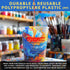 Custom Shop Paint Mixing Cups, 10-Ounce (12 Pack) - Plastic Measuring Cups for Liquids, Automotive Painting, Epoxy Resin, Acrylic Arts, Crafts, Di...
