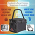 Rockland Guard Insulated Lunch Bag for Men - Lunch Box for Women with Compartments for Meal Prep Containers, Bottles, Snacks, Extra Storage Pocket...