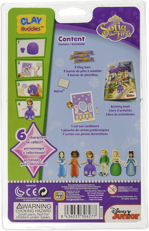 Giromax Sophia The First Blister Clay Buddies Pack...