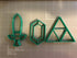 Legendary Sward and Stones Cookie Cutters (Set of 3)...