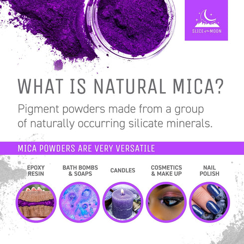 | True Red Natural Mineral Mica Powder, 0.42oz (12g) | for Personal or Professional Use - Epoxy Resin Projects, Nail Polish, Soaps, Bath Bombs, an...