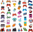 100 Pack Video Game Stickers, Video Game Gamer Party Favors, Birthday Decorations...