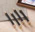 1 Pack Black and Gold Handles for Cabinets, 6-3/10 Inch Hole Centers Gold Drawer Pulls, Dresser Hardware and Handles for Cabinets and Drawers...