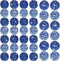 40 Pcs 20mm Rhinestone Beads Crystal Round Disco Ball Beads Bulk Chunky Bubblegum Beads Charms for Christmas DIY Pens Making Jewelry Supplies Craf...