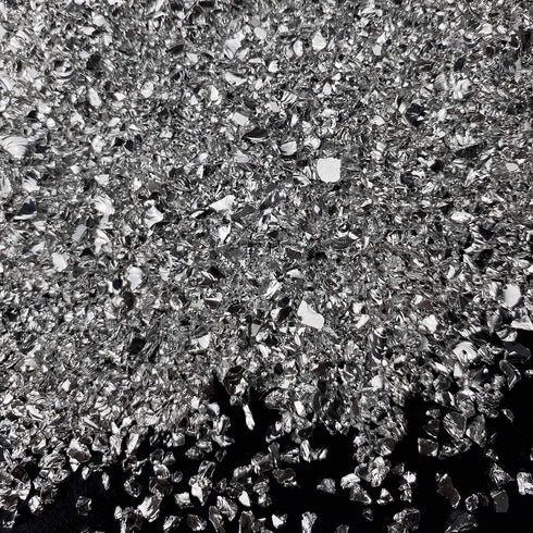 Jmassyang Crushed Glass Irregular Metallic Chips 100g Sprinkles Chunky Glitter for Nail Arts Craft Resin DIY Mobile Phone Case Vase Fillers Jewelr...