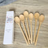 Wooden Spoons for Eating, ADLORYEA 9 inch Small Wooden Soup Spoon Mixing Stirring Tasting, 6-Piece Wood Spoons for Soup and Korean Food, Eco frien...