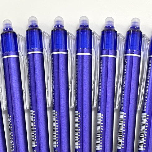 sencoo 12 pack Erasable Blue Gel Pens Retractable Erasable Blue Ink Rollerball Pens Students Stationery Office Pens School Prize Girl Gift Pens...