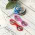Folding Scissors, 3Pack small scissors Portable Mini Travel Trip Scissors Crafting Scissors Stainless Steel Retractable Mini Scissors for Home Off...
