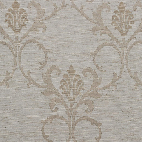 Zenna Home Smart Curtains 100% Blackout Window Curtain, Damask Ultimate Light Blocker (1 Panel), 40 Inches x 63 Inches, Tan...