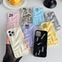 Caseative for iPhone 12 Pro Case,Water Ripple Pattern Wave Compatible with iPhone Case (Silver,iPhone 12 Pro)...