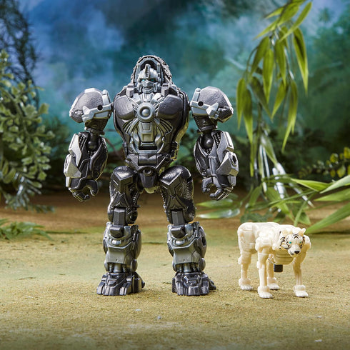 Transformers: Rise of The Beasts Movie Beast Alliance Beast Weaponizers 2-Pack Optimus Primal & Arrowstripe Toys, Age 6 and Up, 5-inch...