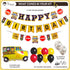 Wheels On The Bus Birthday Decorations, School Bus Decorations For Party, School Bus Birthday Party Decorations | School Bus Birthday Banner | Sch...