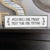 Motivation Wood Signs (Medium - Wood And Metal, Mistakes Are Proof That You Are Trying)...