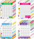 20 Sheets Money Saving Challenge Binder Trackers for 6 Ring A5 Binder, 100 Envelopes, 52 Week, 30 Day, 100 Day Savings Challenge Tracker Card Mone...