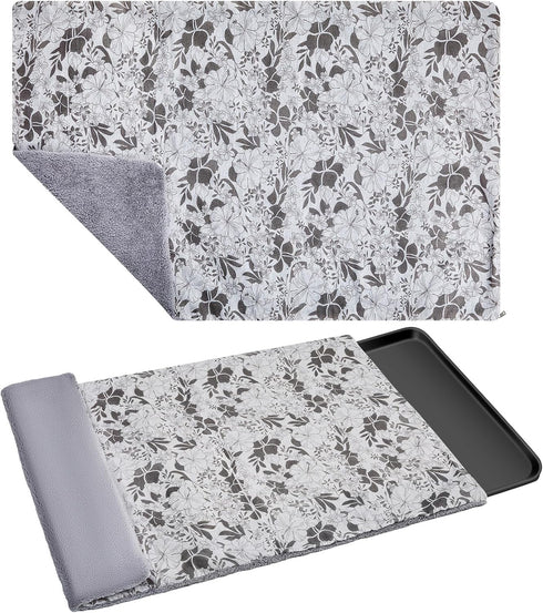Dog Crate Pan Cover Dog Bed Cover Washable Dog Crate Liner for Pets Dog Crate Tray, Pan Cover Only, Fit for (30 x 19 Inch)...