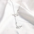 FUSTMW Happiness Serotonin Molecule Y Necklace Chemistry Jewelry Science Teacher Gifts for Science Lovers (25.5inches y necklace)...