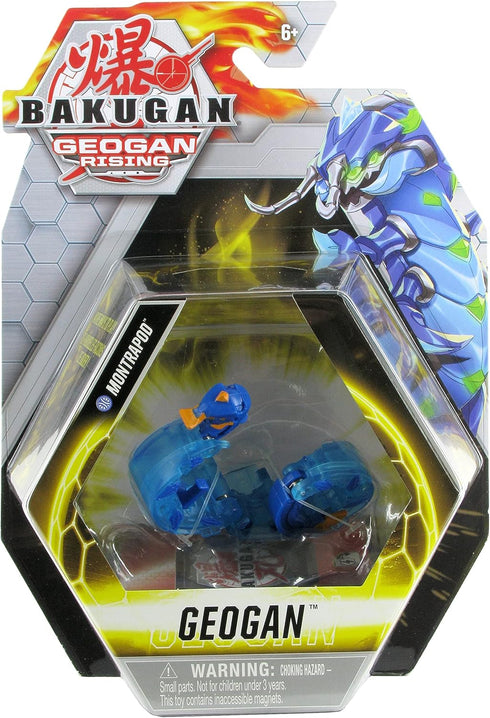 Bakugan Geogan Rising 2021 Aquos Montrapod Collectible Action Figure and Trading Cards...