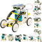 STEM 13-in-1 Solar Power Robots Creation Toy, Educational Experiment DIY Robotics Kit, Science Toy Solar Powered Building Robotics Set Age 8-12 fo...