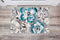 Rugshop Modern Floral Design Area Rug for Living Room,Bedroom,Home Office,Kitchen Non Shedding Area Rug 2' X 3' Blue...