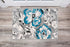Rugshop Modern Floral Design Area Rug for Living Room,Bedroom,Home Office,Kitchen Non Shedding Area Rug 2' X 3' Blue...