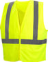 Pyramex Safety Hi-Vis Safety Vest with Reflective Tape, Hi-Vis Lime, Medium...